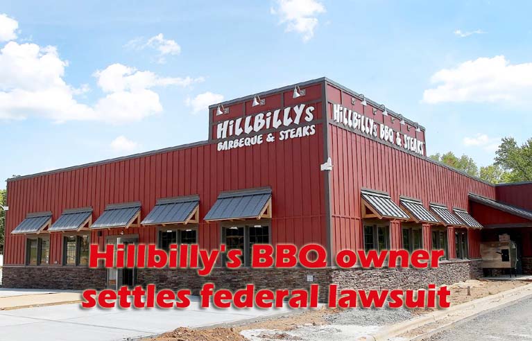 Hillbilly's BBQ owner settles federal lawsuit